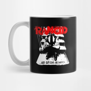 Rancid Merchandise And Out Come The Wolves Mug